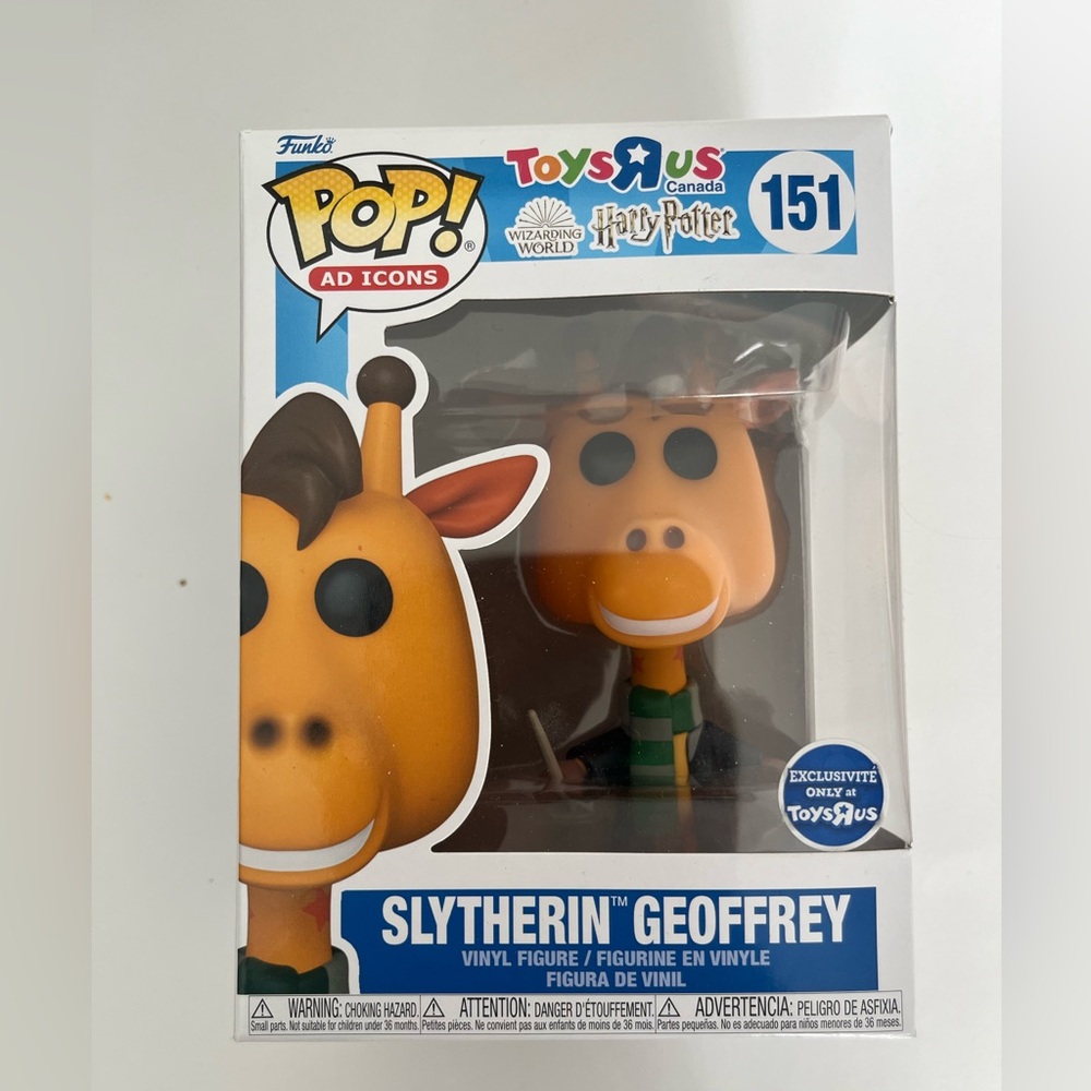 Funko Pop! Ad Icons - Harry Potter Slytherin Geoffrey #151 Collectible NEW